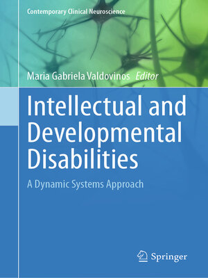 cover image of Intellectual and Developmental Disabilities